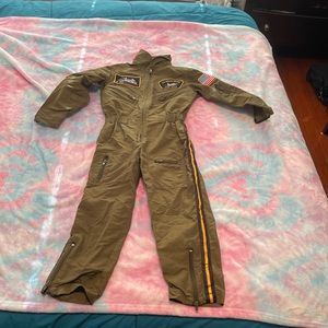 Little boy get real gear flight top gun costume 4-6
